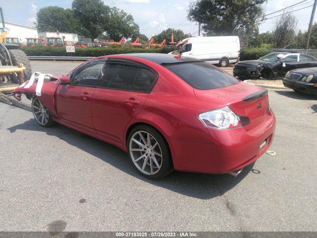 2008 INFINITI G35 SEDAN SPORT VIN: JNKBV61E08M213864