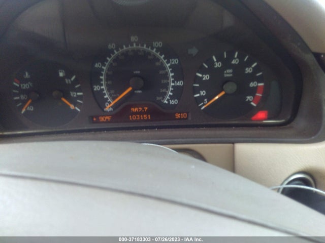 Aukcja sprzedaży 1999 Mercedes-benz E-class, vin: WDBJF82H8XX020954, numer aukcji: 37183303