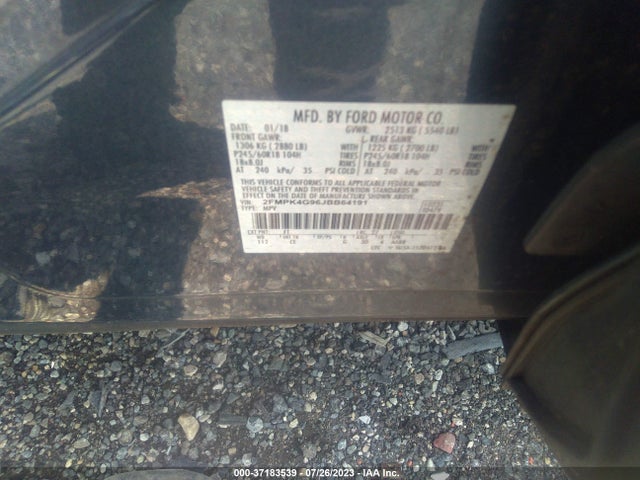 Ford EDGE SE 2018 2FMPK4G96JBB64191 Image 15