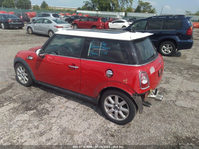 2012 MINI COOPER HARDTOP S VIN: WMWSV3C50CT387278