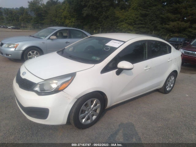 KIA RIO LX 2014 KNADM4A3XE6327206 Image 2