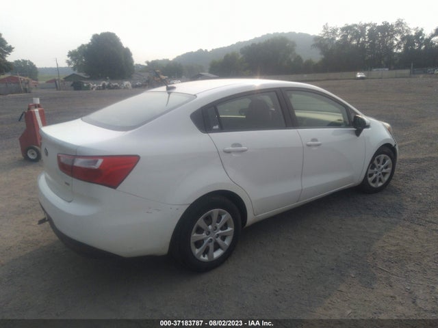 KIA RIO LX 2014 KNADM4A3XE6327206 Image 4