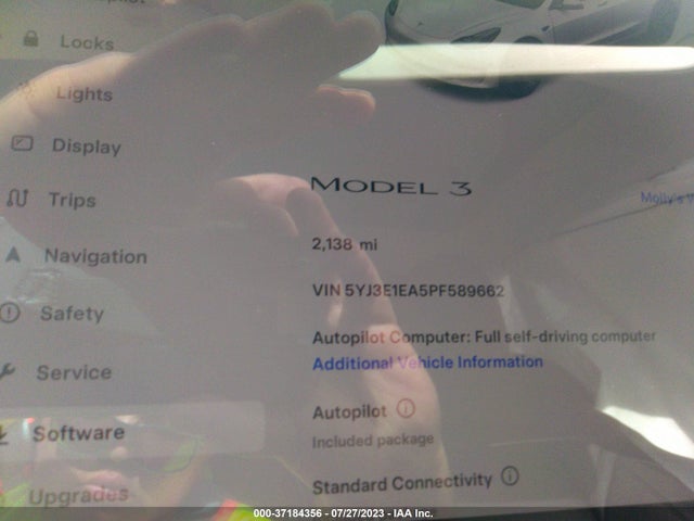 2023 Tesla 3, VIN: 5YJ3E1EA5PF589662
