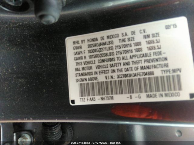 3CZRM3H34FG704888 Honda CR-V LX