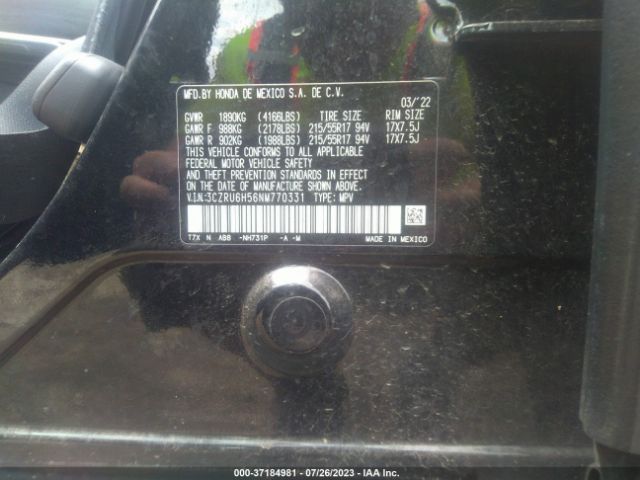 3CZRU6H56NM770331 Honda HR-V EX