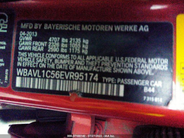 WBAVL1C56EVR95174 BMW X1 Xdrive28i