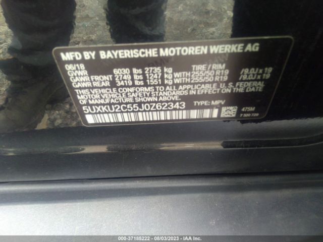 5UXKU2C55J0Z62343 BMW X6 Xdrive35i