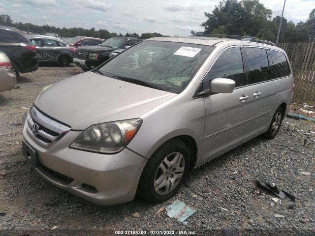 37185300 :رقم المزاد ، 5FNRL387X5B098626 vin ، 2005 Honda Odyssey Ex-l مزاد بيع