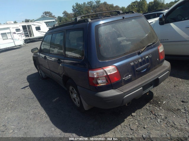 2002 SUBARU FORESTER L VIN: JF1SF63592H754333