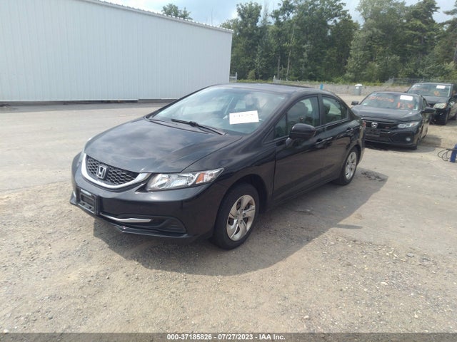 Honda Civic Sedan Lx 2014 2HGFB2F51EH540156 Image 2