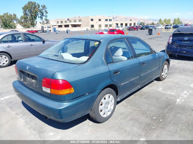 1998 HONDA CIVIC LX VIN: 2HGEJ6674WH609754
