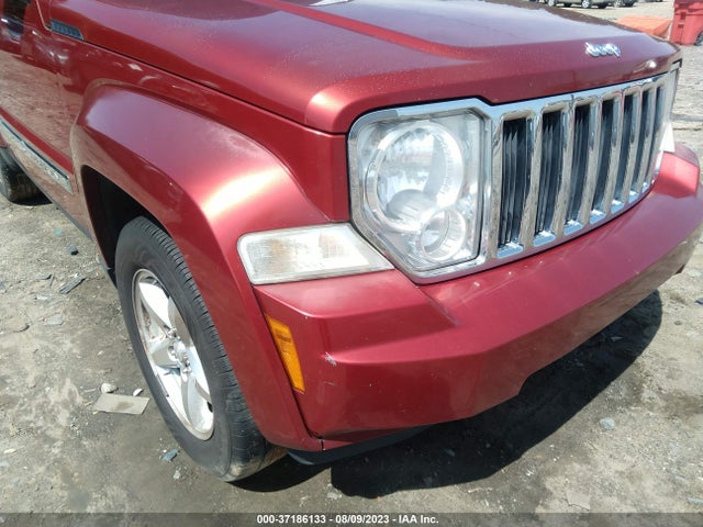 2008 JEEP LIBERTY LIMITED VIN: 1J8GP58K48W256575