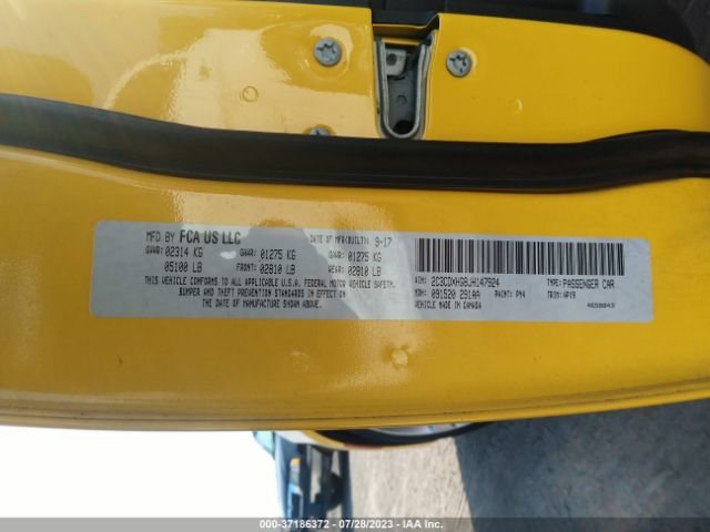 2C3CDXHG8JH147924 Dodge Charger Sxt Plus