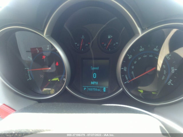 2012 CHEVROLET CRUZE LT W/1FL VIN: 1G1PE5SC0C7239136