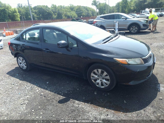 2012 HONDA CIVIC SDN LX VIN: 19XFB2F5XCE368992