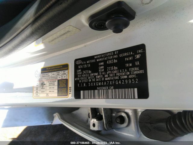 5XXGM4A7XFG429952 KIA Optima Lx