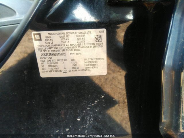 2GKFLTEK9G6151020 GMC Terrain Sle