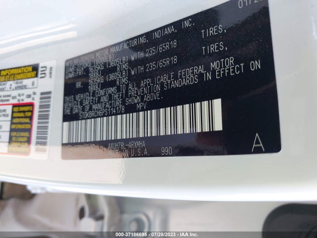 Toyota HIGHLANDER HYBRID 2023 5TDKBRCH6PS114178 Image 16