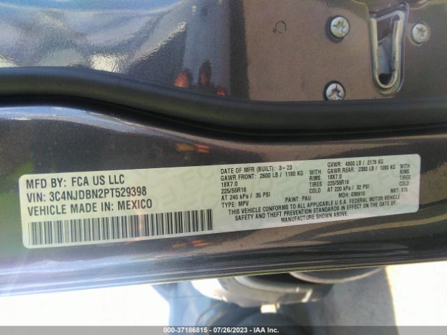 3C4NJDBN2PT529398 Jeep Compass Altitude