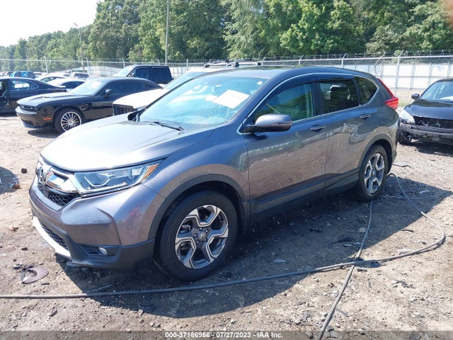 Honda Cr-v Ex-l 2018 7FARW1H80JE025235 Image 2