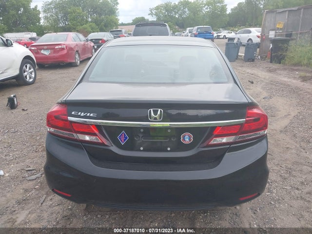 Honda Civic Sedan Lx 2015 2HGFB2F57FH563488 Image 8