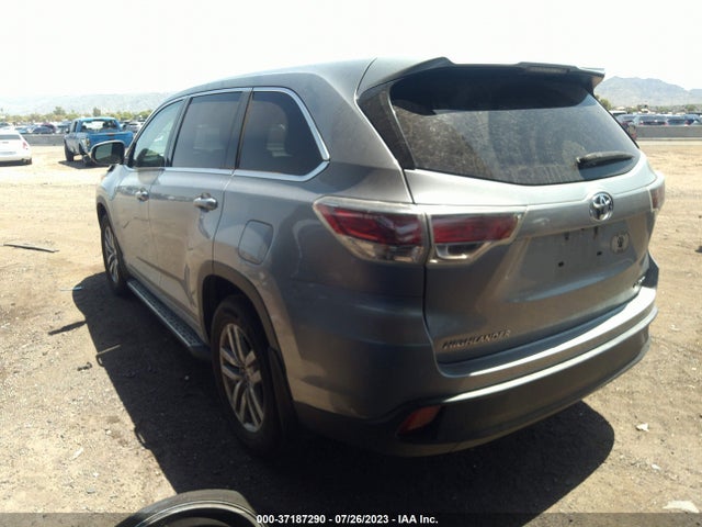Toyota Highlander Le 2015 5TDBKRFH2FS078435 Image 3