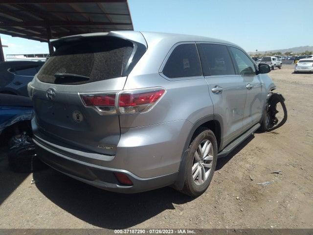 Toyota Highlander Le 2015 5TDBKRFH2FS078435 Image 4