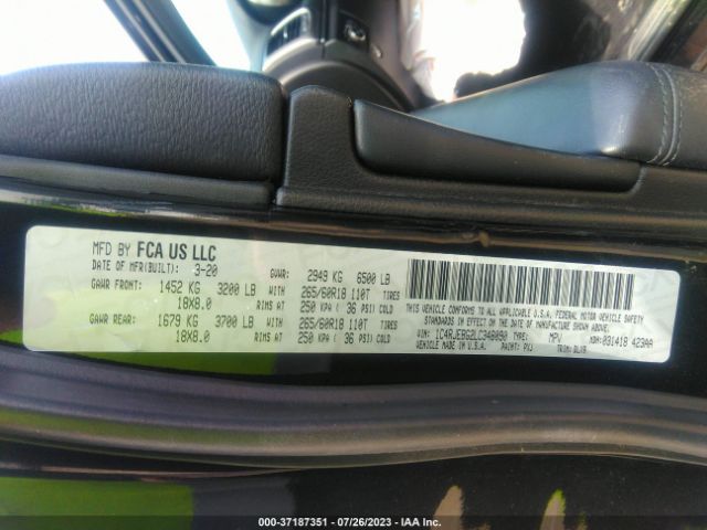 1C4RJEBG2LC348090 Jeep Grand Cherokee Limited