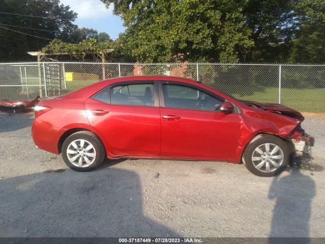 2014 TOYOTA COROLLA L/LE/S/S PLUS/LE PLUS VIN: 2T1BURHE4EC018211