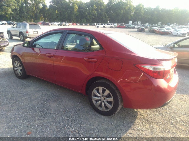2014 TOYOTA COROLLA L/LE/S/S PLUS/LE PLUS VIN: 2T1BURHE4EC018211