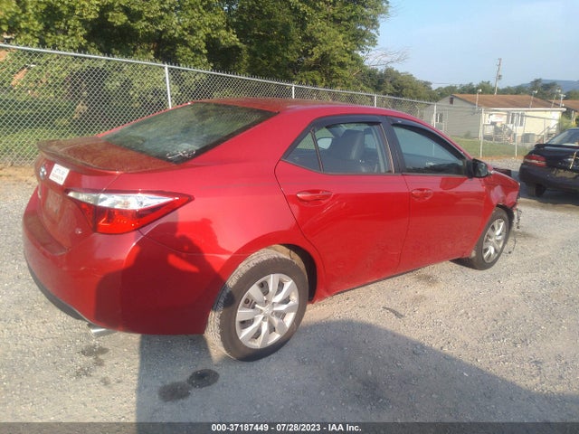 2014 TOYOTA COROLLA L/LE/S/S PLUS/LE PLUS VIN: 2T1BURHE4EC018211
