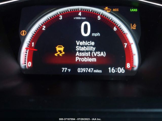 SHHFK7G49KU208399 Honda Civic Sport