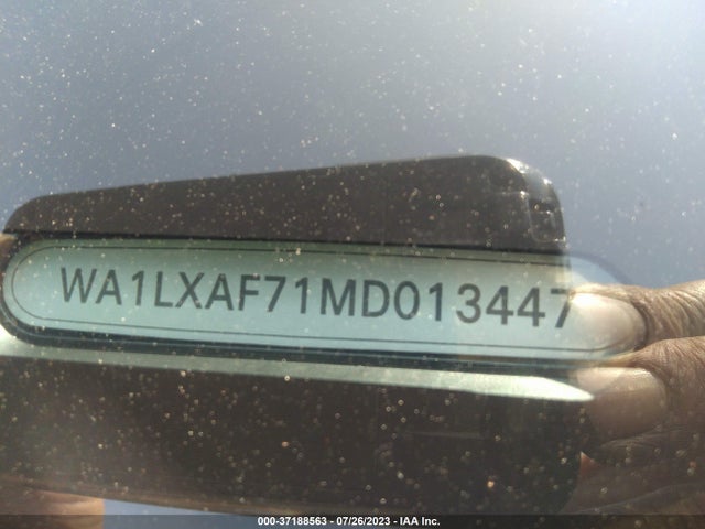 WA1LXAF71MD013447 Audi Q7 Premium Plus