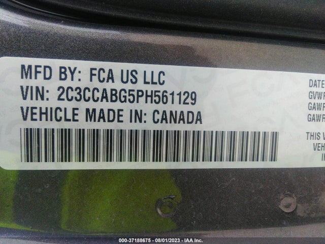 2C3CCABG5PH561129 Chrysler 300 300s