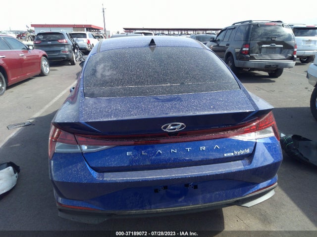 Hyundai Elantra Hybrid Blue 2023 KMHLM4AJ7PU054524 Image 9