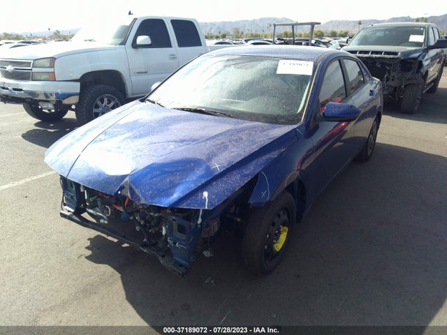Hyundai Elantra Hybrid Blue 2023 KMHLM4AJ7PU054524 Image 2