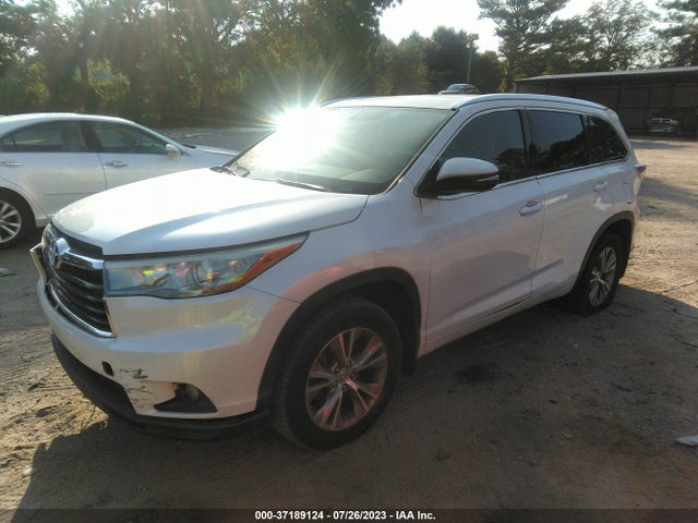 Toyota Highlander Xle 2015 5TDJKRFHXFS182960 Image 2