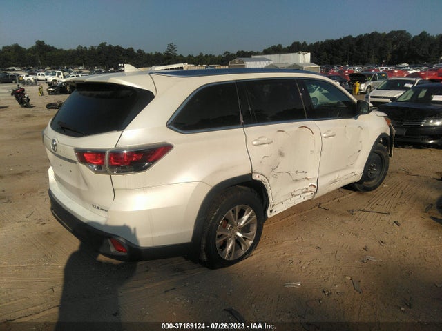Toyota Highlander Xle 2015 5TDJKRFHXFS182960 Image 4