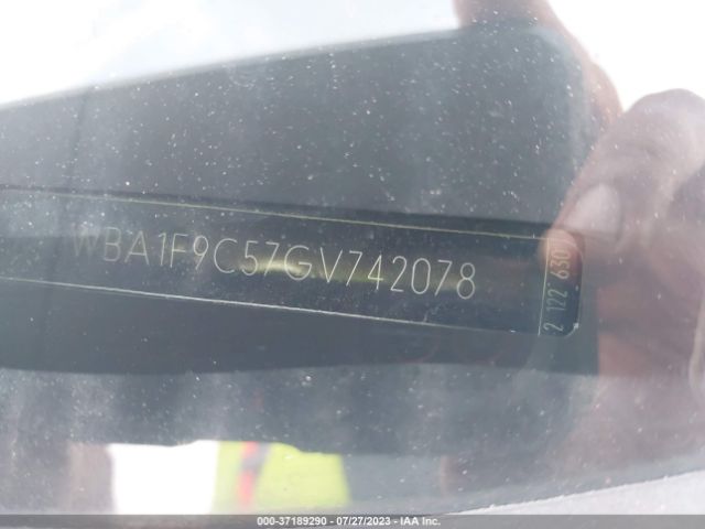 WBA1F9C57GV742078 BMW 2 Series 228i