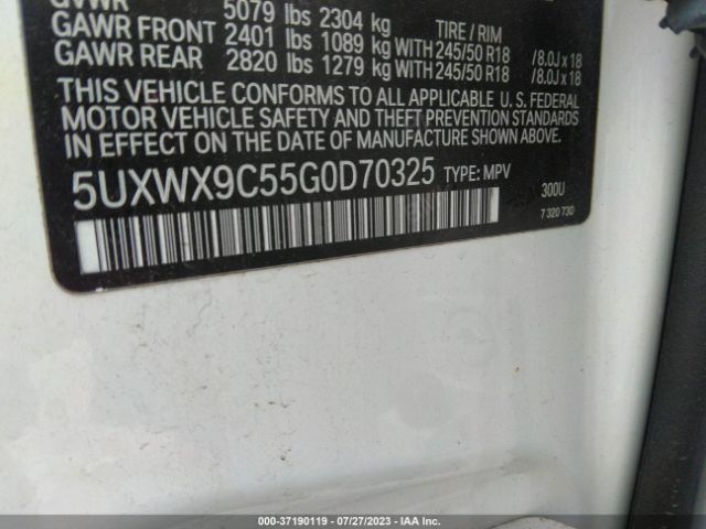 5UXWX9C55G0D70325 BMW X3 Xdrive28i