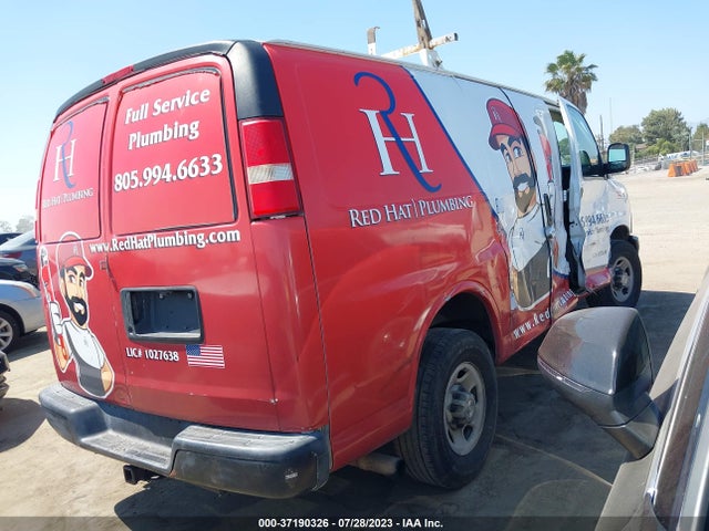 2009 CHEVROLET EXPRESS CARGO VAN VIN: 1GCGG25C191137030