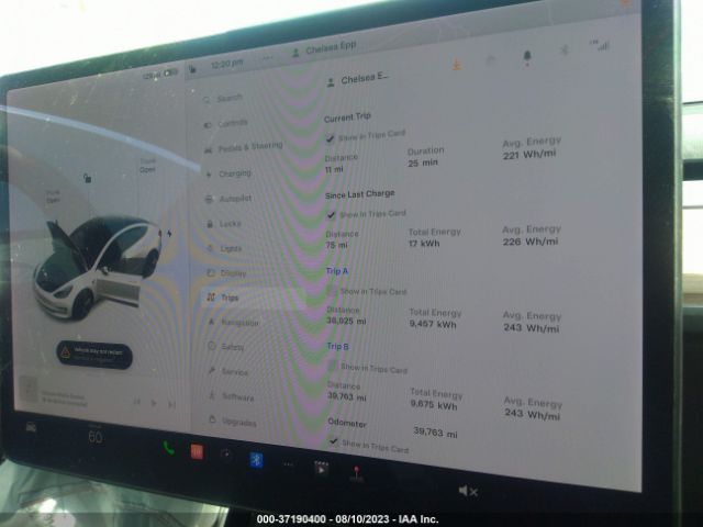 5YJ3E1EA0LF747027 Tesla Model 3 Standard Range