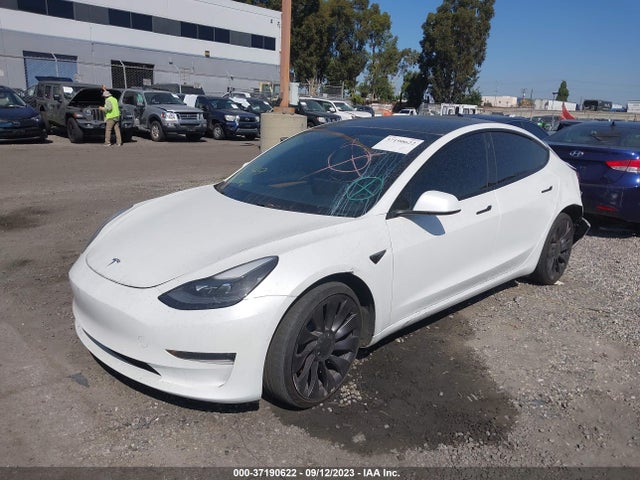 Tesla Model 3 Performance 2021 5YJ3E1EC1MF988601 Image 2