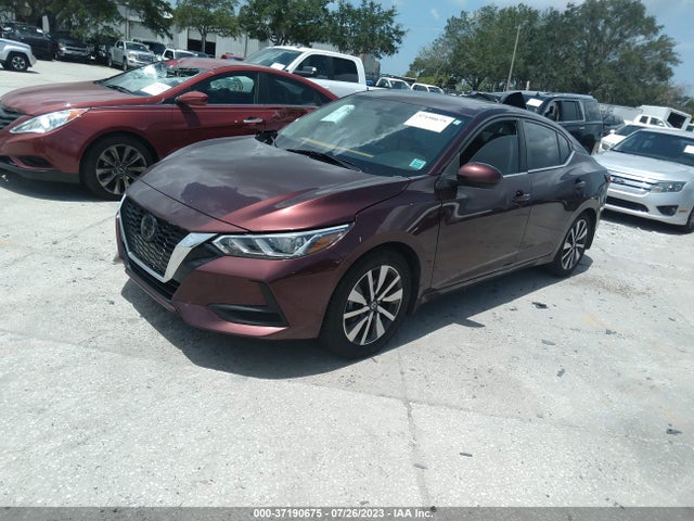 2021 NISSAN SENTRA SV VIN: 3N1AB8CV1MY227958