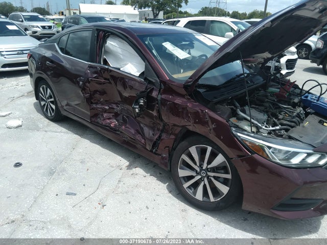 2021 NISSAN SENTRA SV VIN: 3N1AB8CV1MY227958