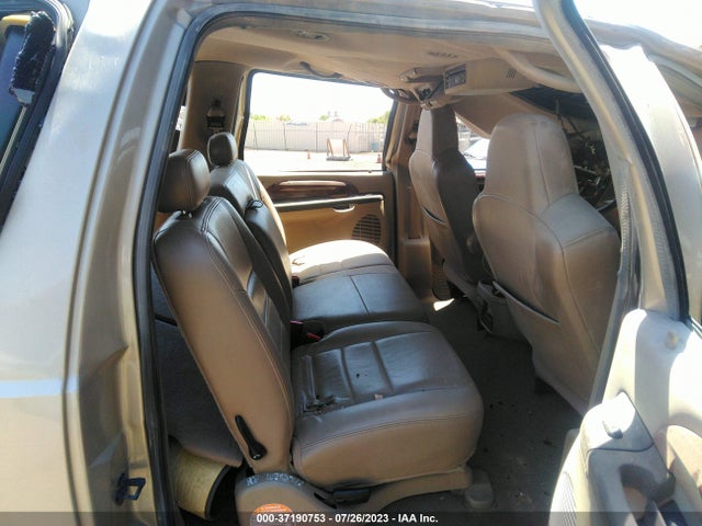 2005 FORD EXCURSION LIMITED VIN: 1FMNU42L75EC42606