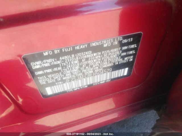 JF2SJAEC8EH504529 Subaru Forester 2.5i Premium