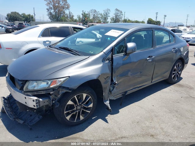 2013 HONDA CIVIC SDN EX-L VIN: 19XFB2F94DE077439