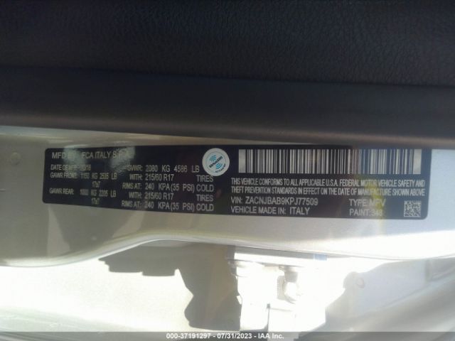 ZACNJBAB9KPJ77509 Jeep Renegade Sport