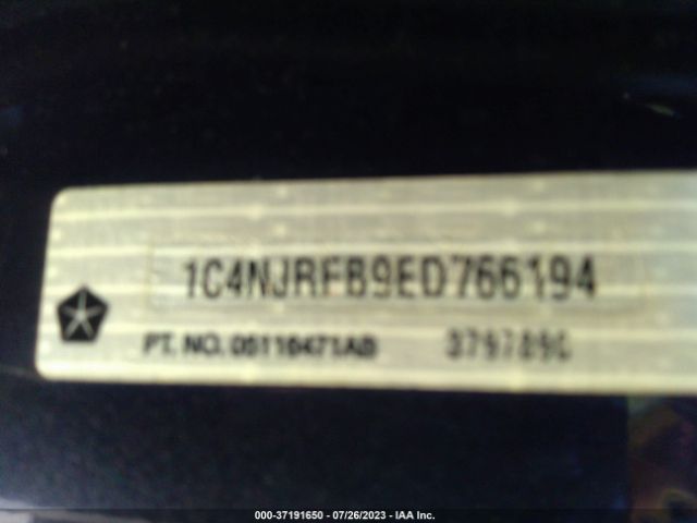 1C4NJRFB9ED766194 Jeep Patriot Latitude